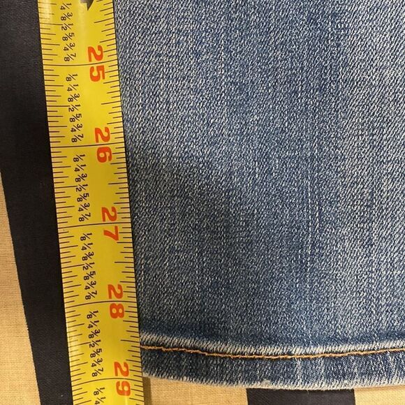 Rag & Bone skinny mid rise ripped Whiskered jeans size 28 - Picture 9 of 9